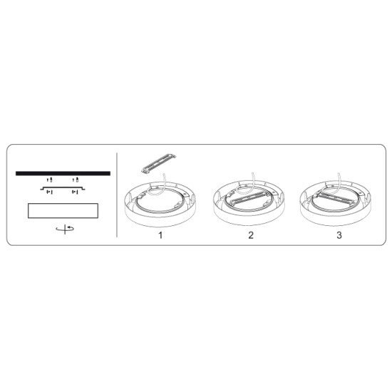 ΦΩΤΙΣΤΙΚΟ LED DOWNLIGHT ΕΠΙΤΟΙΧΟ Φ225 18W 1440LM 6500K WELLMAX