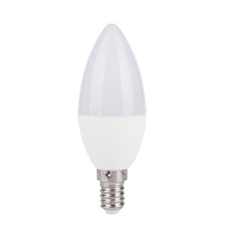 LED ΚΕΡΙ C38 E14 9W 6500Κ