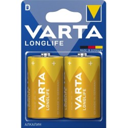 VARTA ΜΠΑΤΑΡΙΑ 4120 LLX LR20/1,5V/D LARGE 2 TEM. (Long Life Extra)