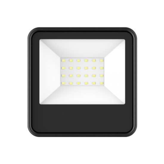 LED προβολέας ΜΑΥΡΟΣ IP65 L186XW135XH29.8MM|30W|6500K|2700LM|ENJOYSIMPLICITY™