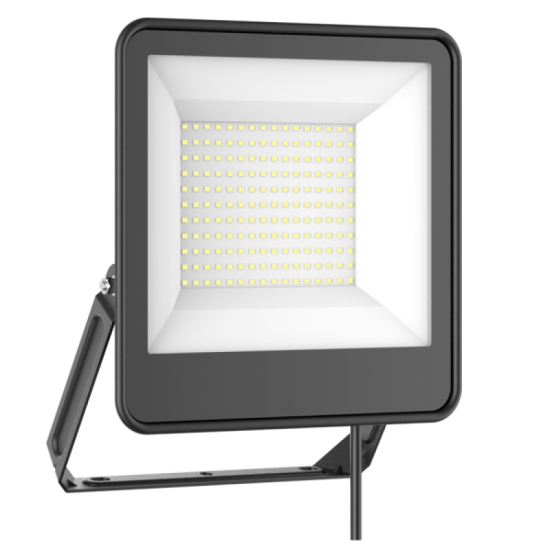 LED προβολέας ΜΑΥΡΟΣ IP65 L243XW313.3XH37.3MM|100W|6500K|9000LM|ENJOYSIMPLICITY™