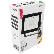 Avide LED Flood Light Slim SMD 30W RGB με τηλεχειριστήριο υπερύθρων